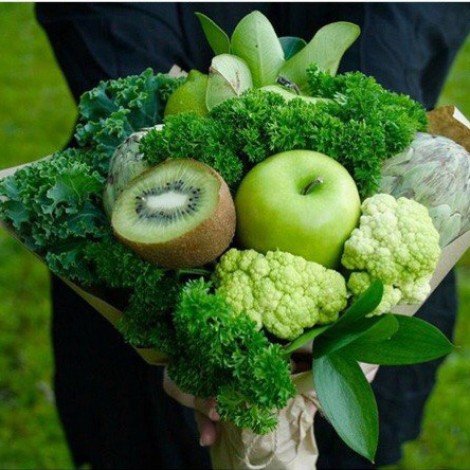 Овощной букет "Сочная зелень"